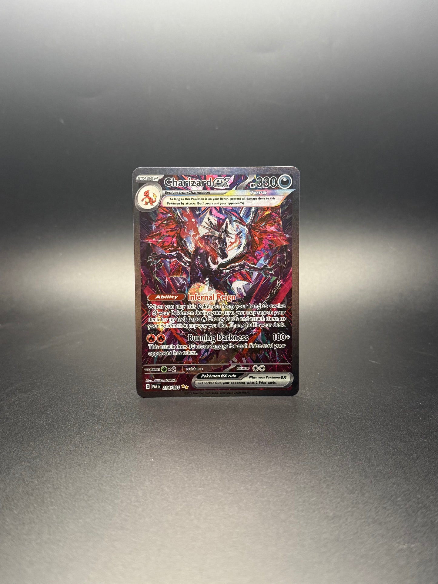 Charizard EX SIR Paldean Fates