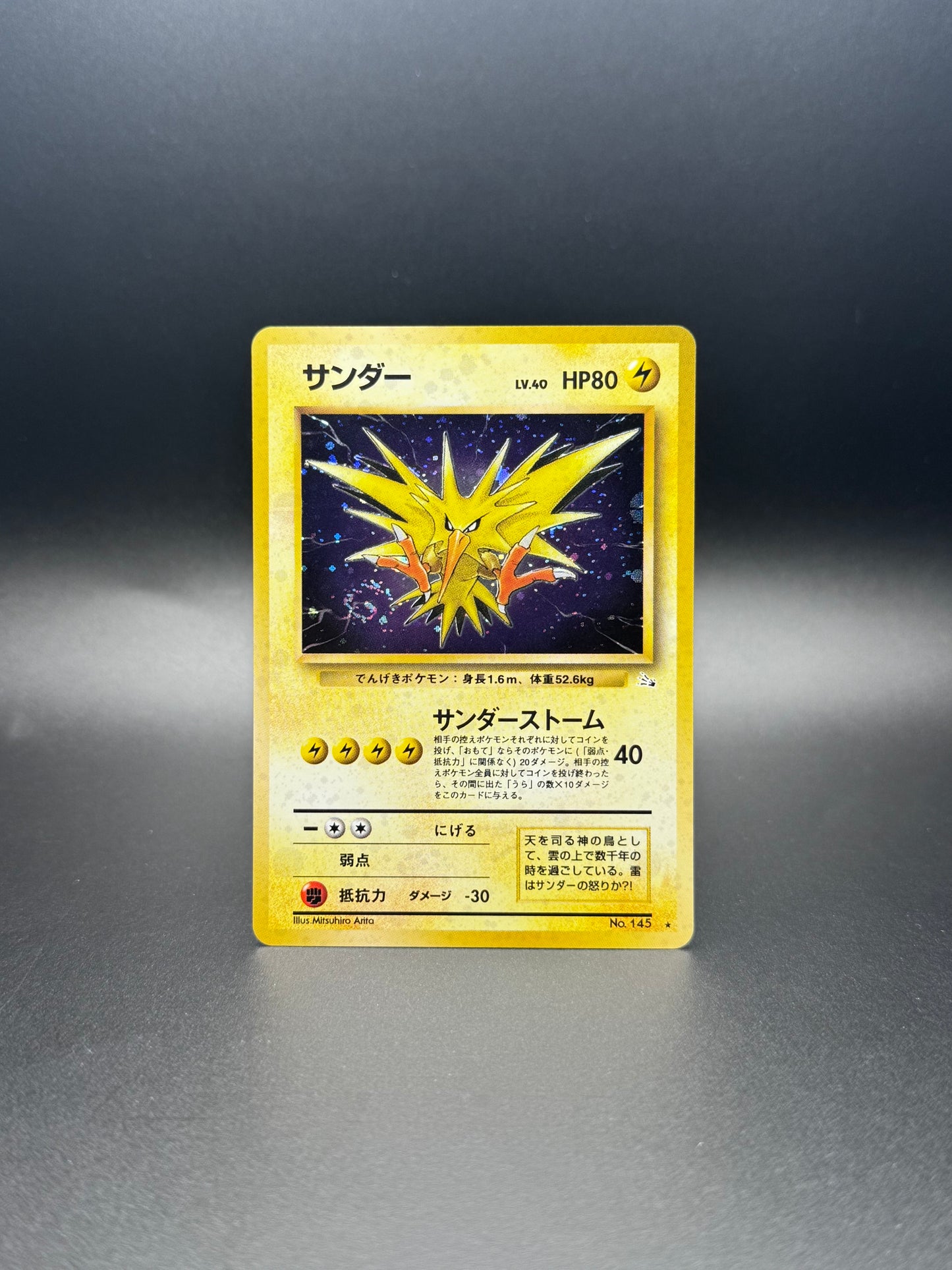 Zapdos Mystery of the Fossil