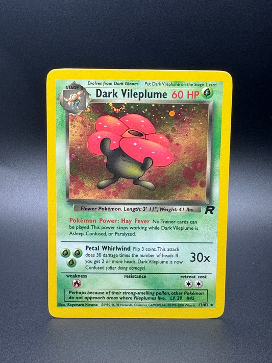 Team Rocket Unlimited Dark Vileplume Holo