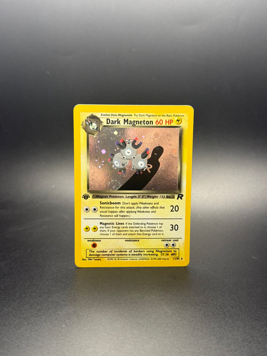 1st Edition Dark Magneton Team Rocket