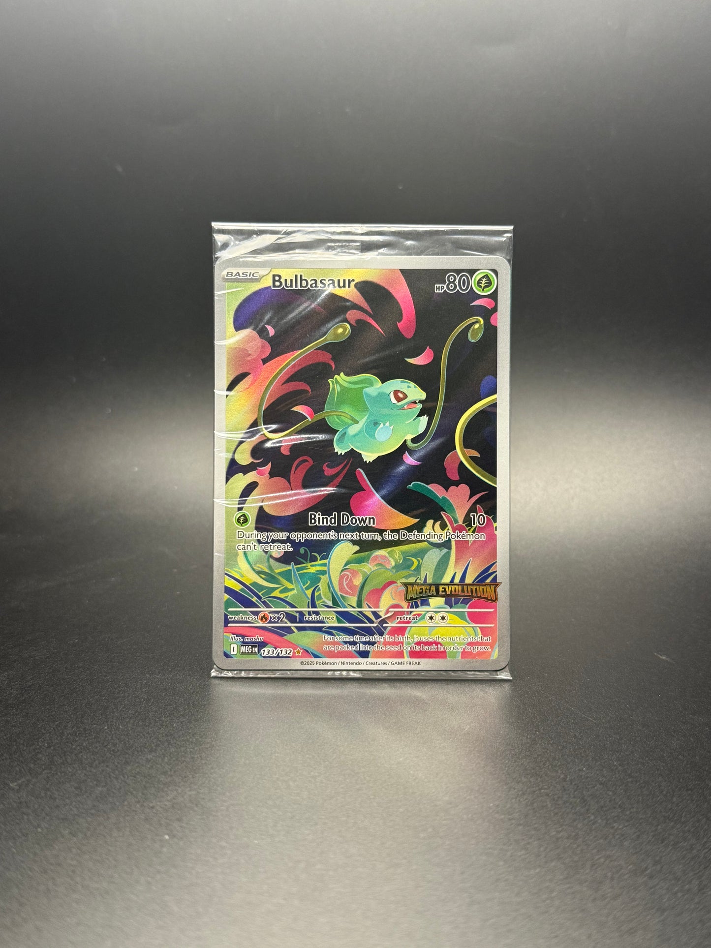 Bulbasaur Mega Evolution Stamp Sealed