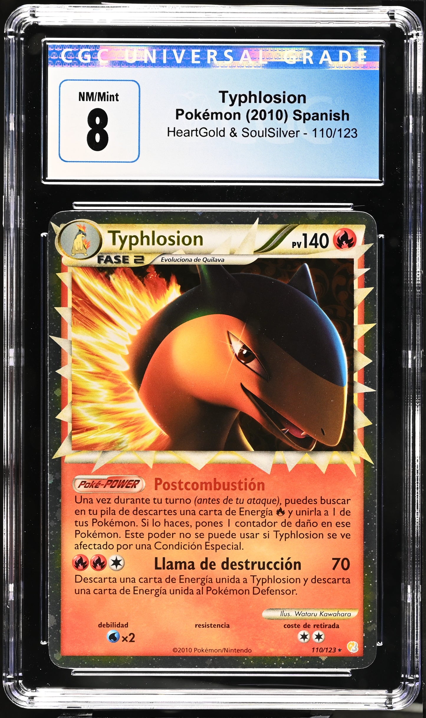 CGC 8 Typhlosion Prime HGSS (Spanish)