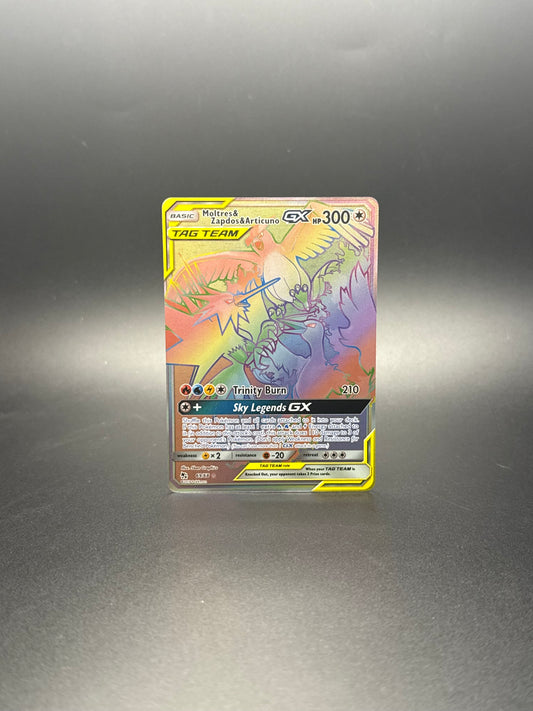 Moltres & Zapdos & Articuno GX Rainbow Hidden Fates