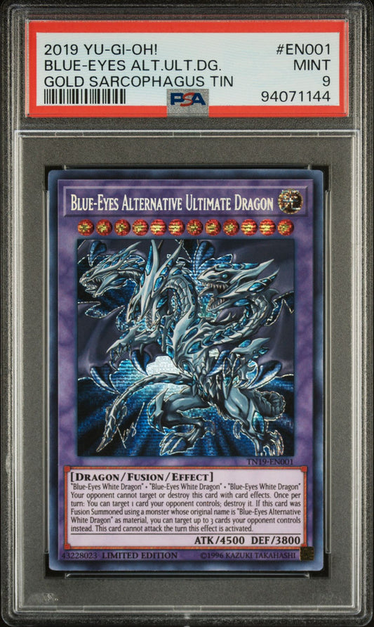 PSA 9 Blue Eyes Alternative Ultimate Dragon