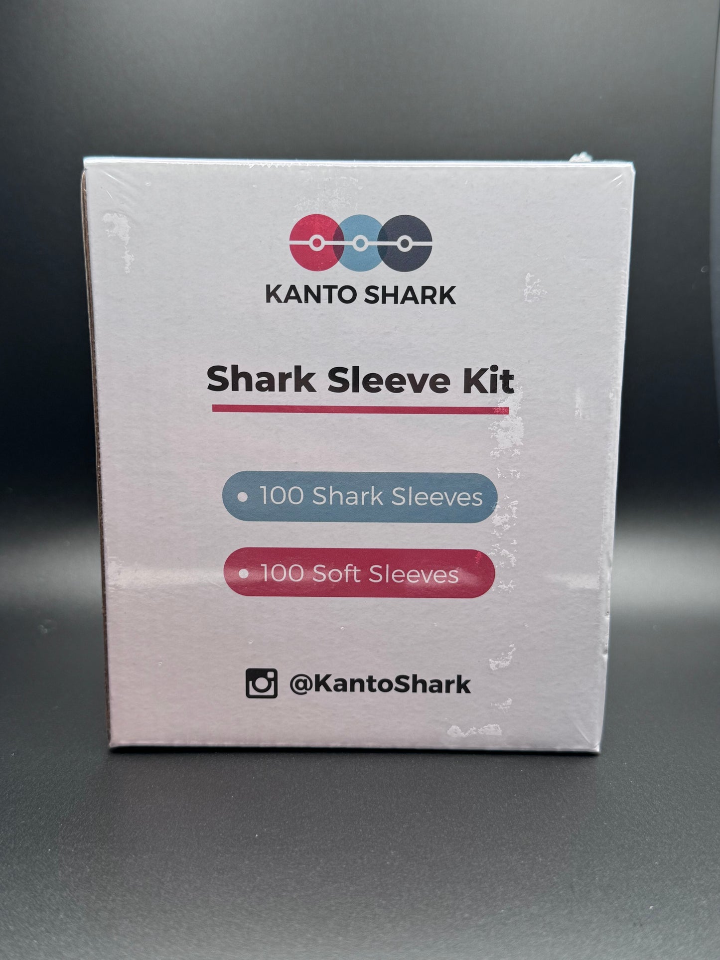 Shark Sleeve Kit-100 Simi Ridges and 100 Penny Sleeves