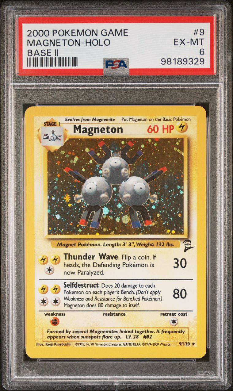 PSA 6 Magneton Base Set 2