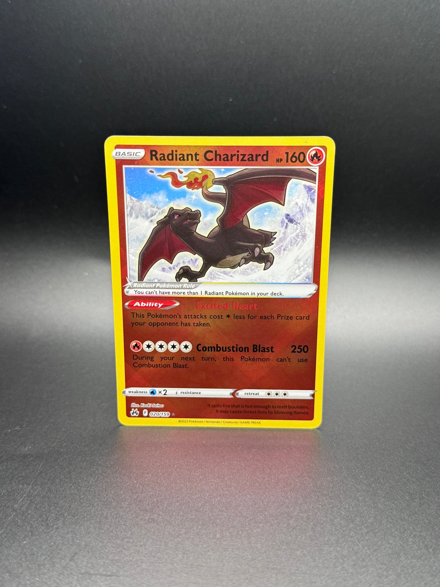 Crown Zenith Radiant Charizard