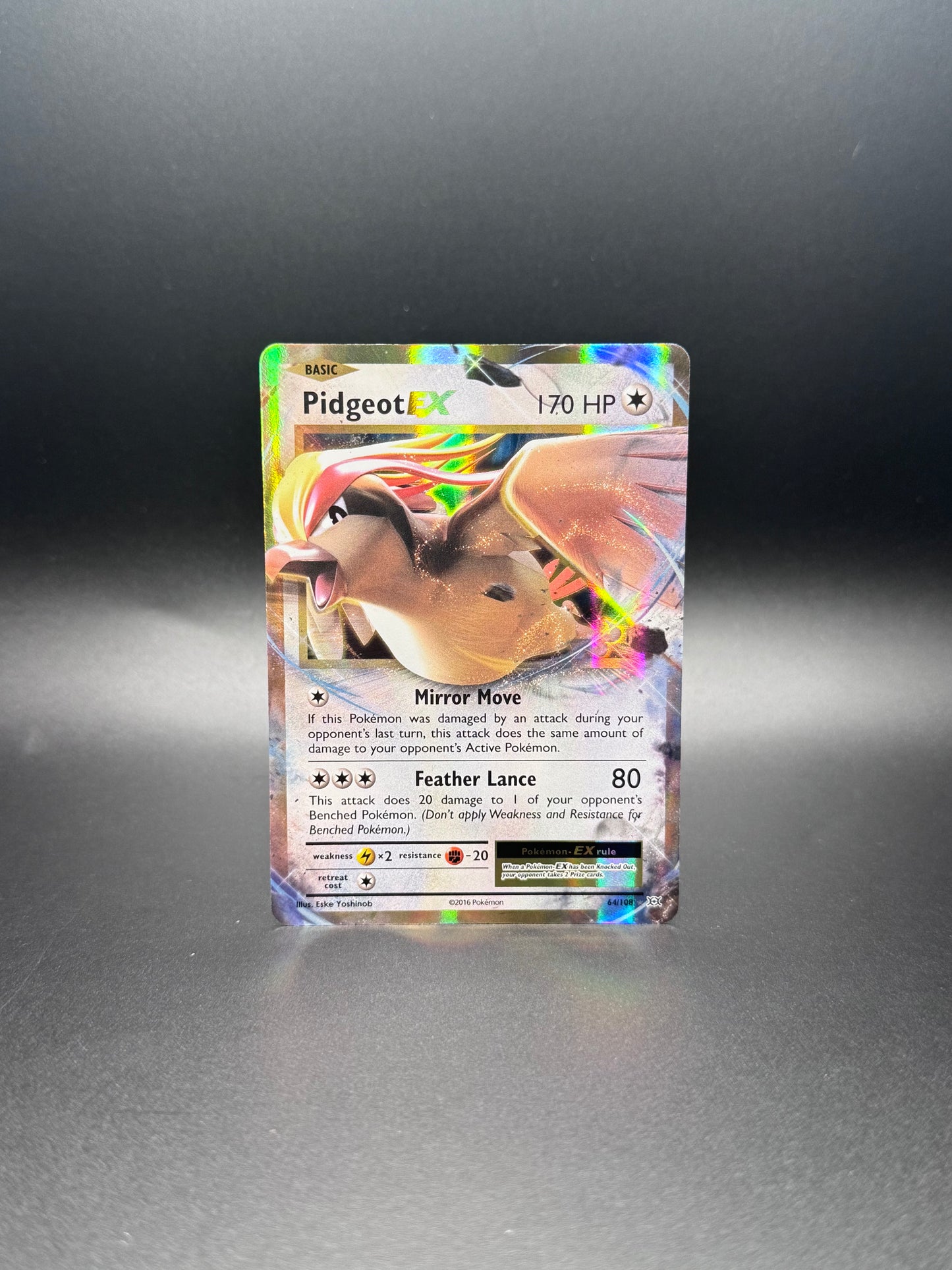 Pidgeot EX XY Evolutions