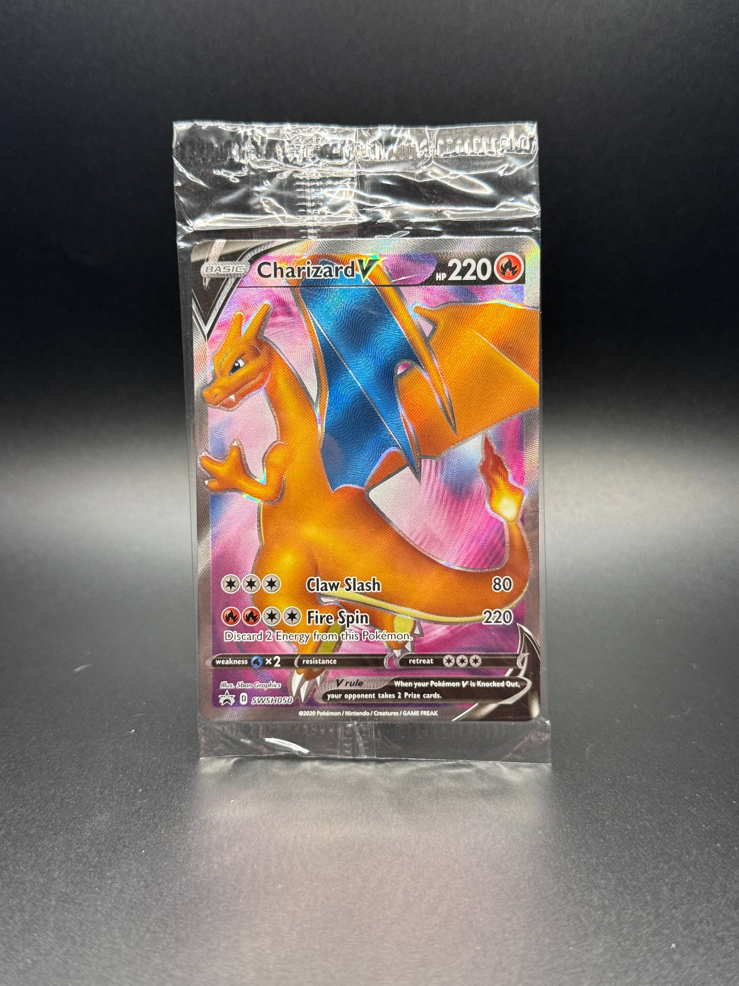 Charizard V SWSH050 Promo Sealed