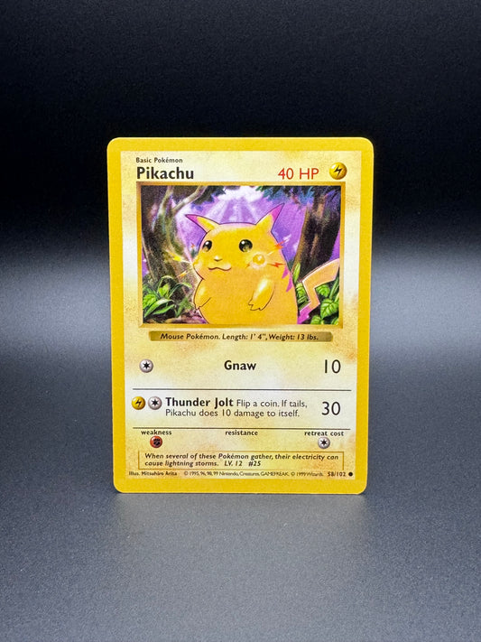 Shadowless Pikachu (Yellow Cheeks)