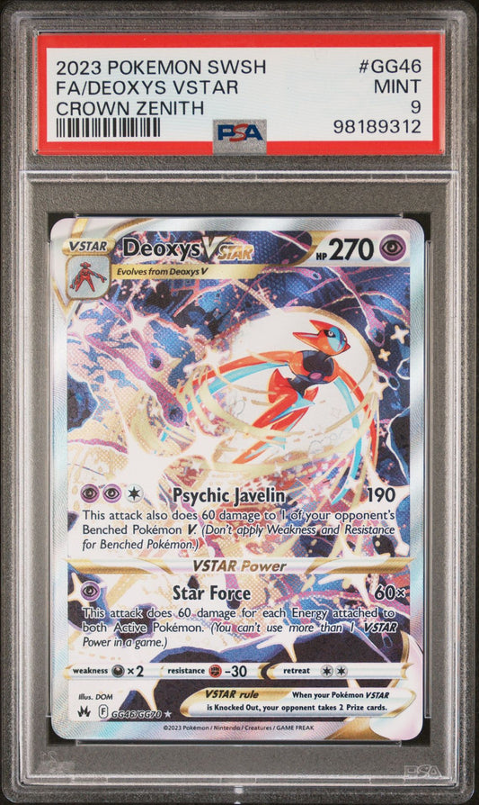 PSA 9 Deoxys VMAX