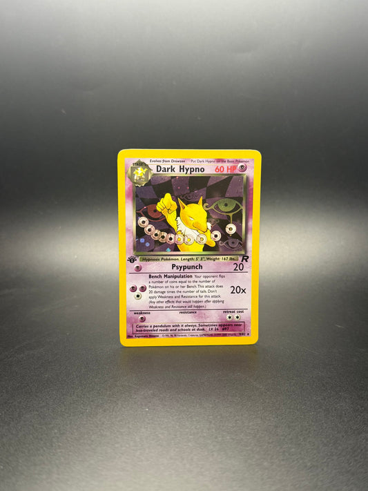 1st Edition Dark Hypno Holo Team Rocket