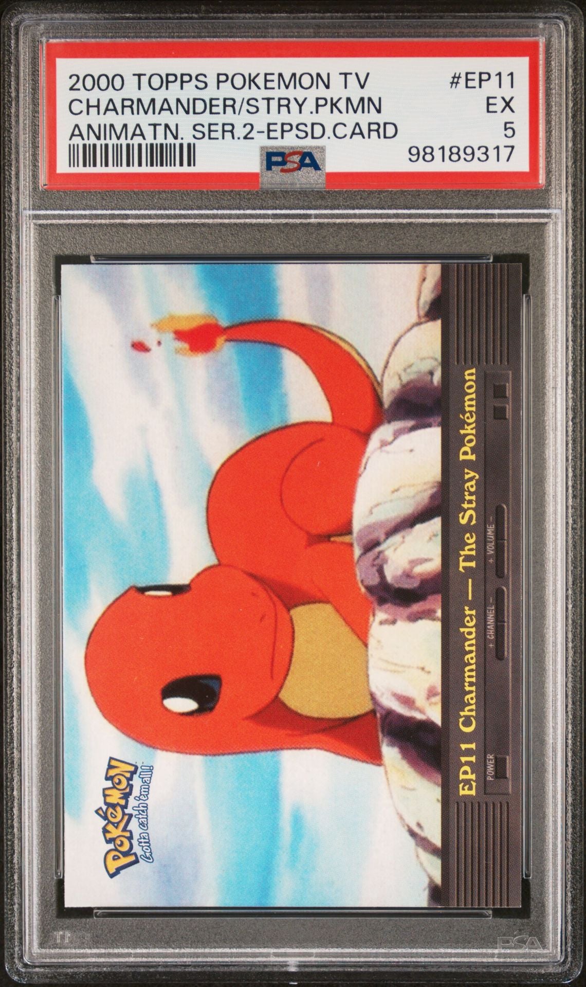 PSA 5 EP. 11 Topps Animated Series 2