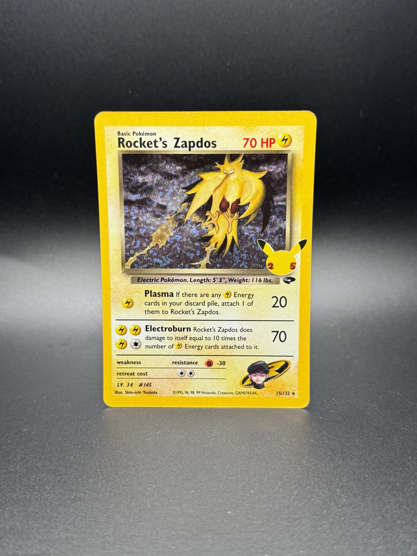 Rockets Zapdos Celebrations Classic Collection