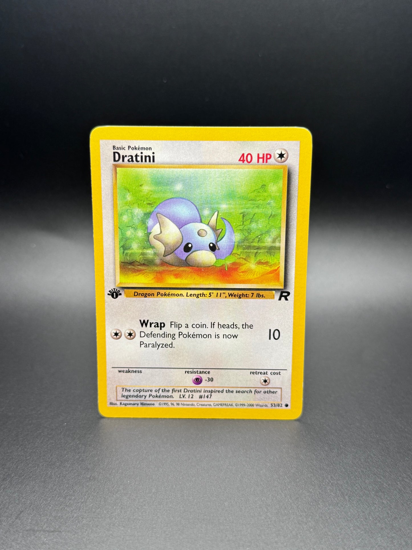 1st Edition Team Rocket Dratini