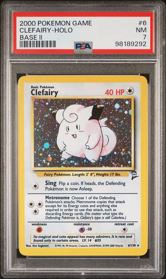 PSA 7 Clefairy Base Set 2