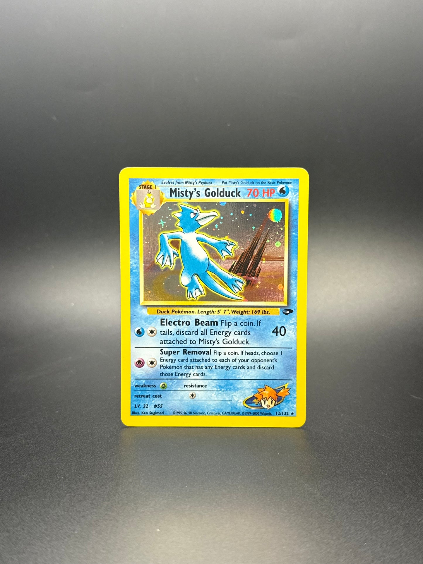 Misty’s Golduck Holo Gym Challenge