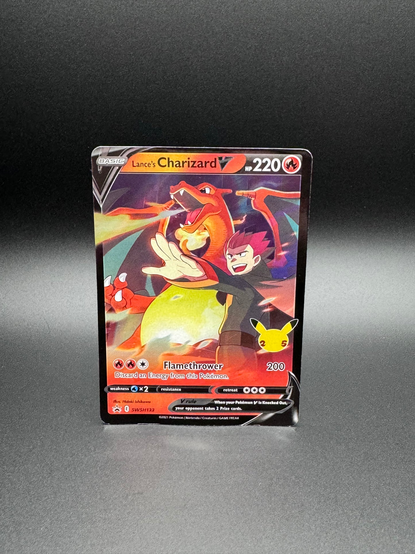 SWSH133 Promo Lance’s Charizard V