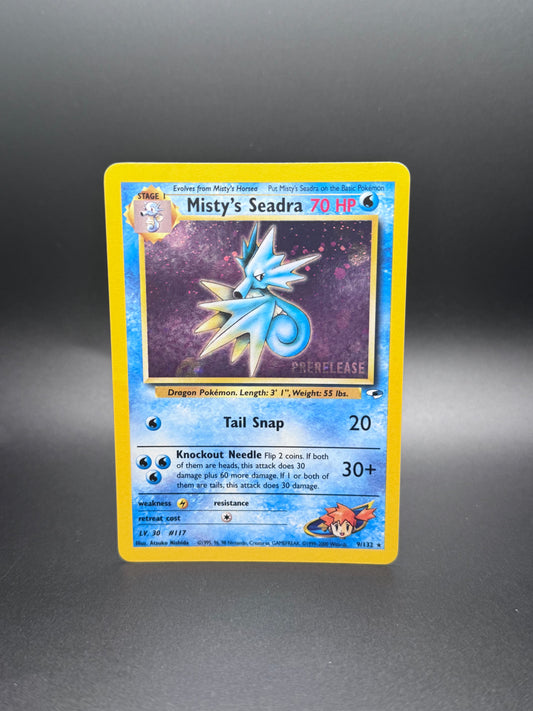 Misty’s Seadra (Prerelease) Gym Hero’s