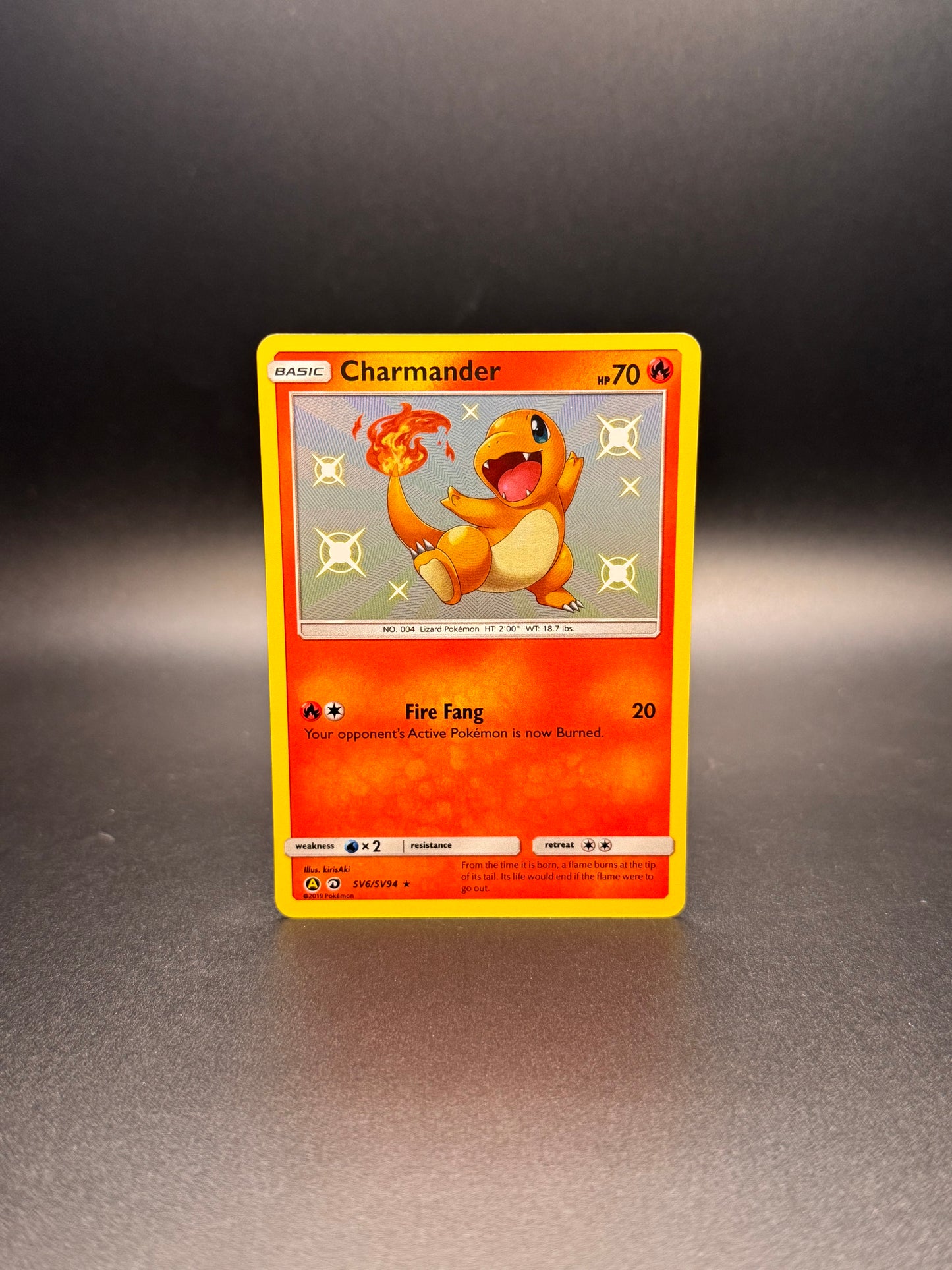 Shiny Charmander Hidden Fates