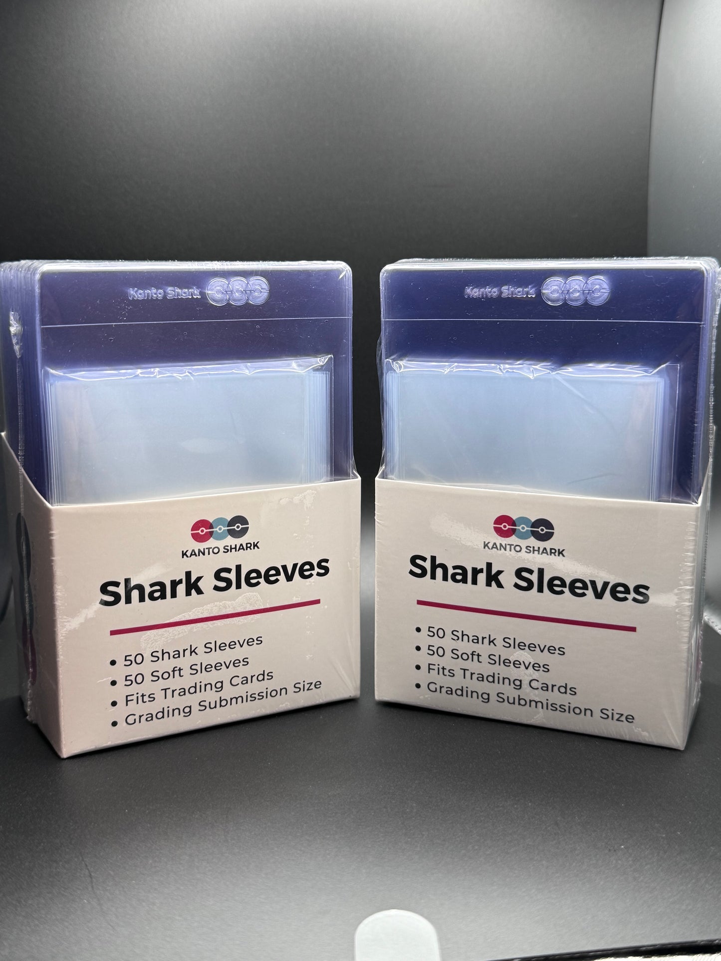 Shark Sleeve Kit-100 Simi Ridges and 100 Penny Sleeves