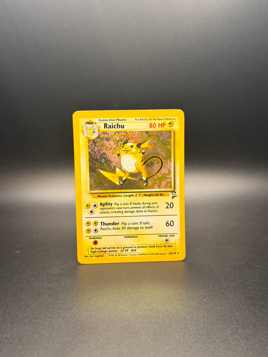 Raichu Holo Base Set 2