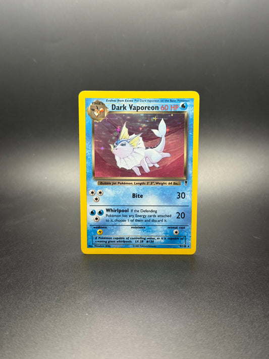 Dark Vaporeon Holo Legendary Collection
