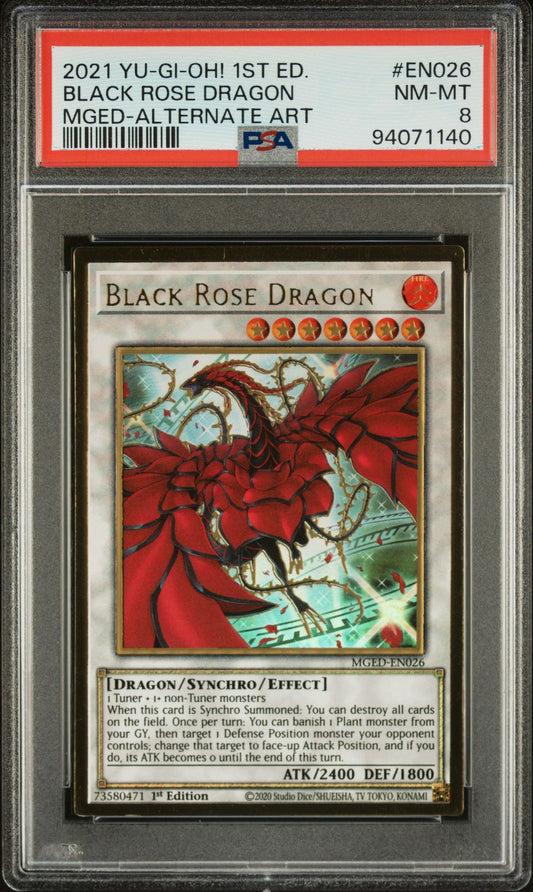 PSA Black Rose Dragon