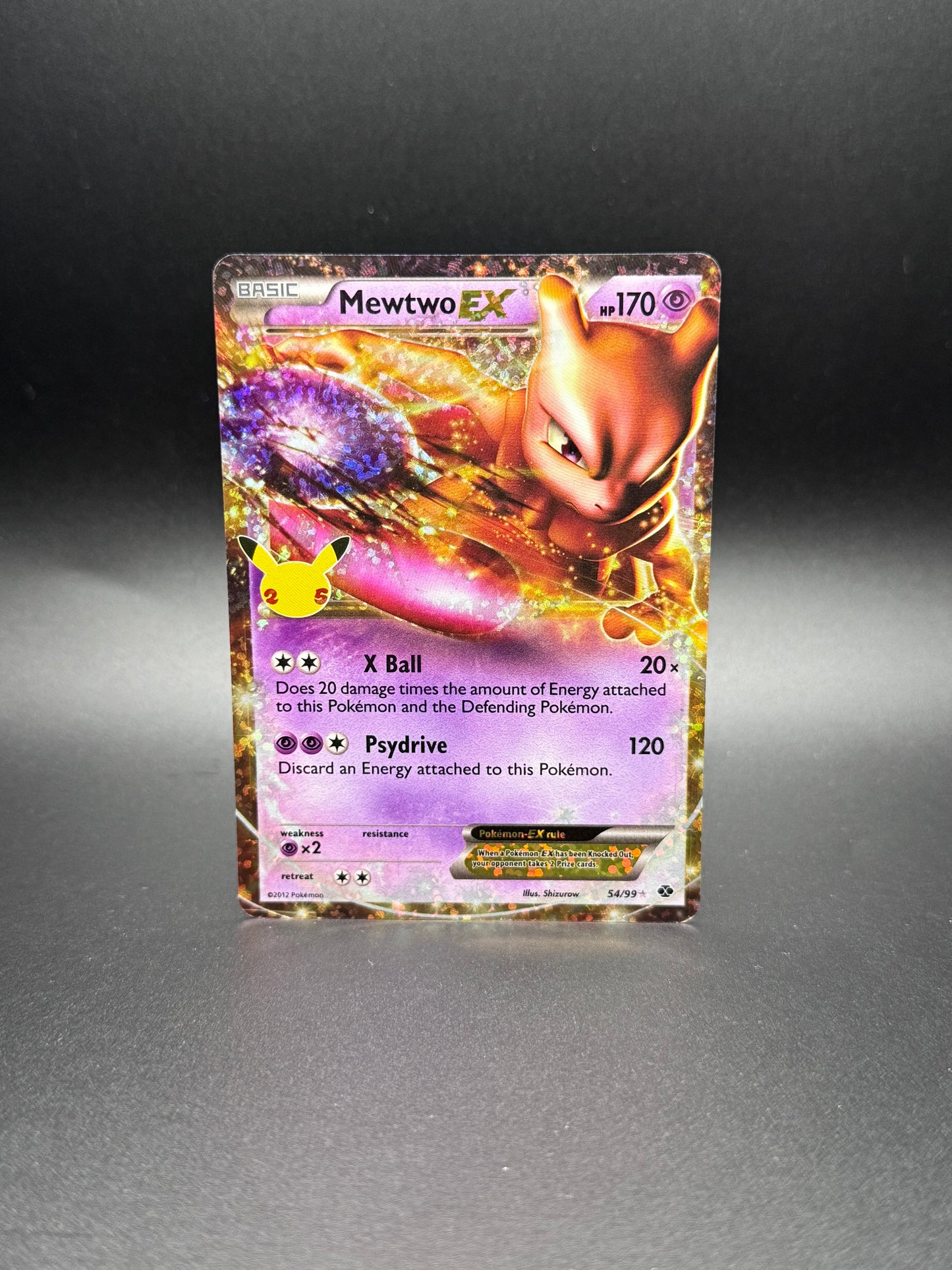 Mewtwo EX Celebrations Classic Collection