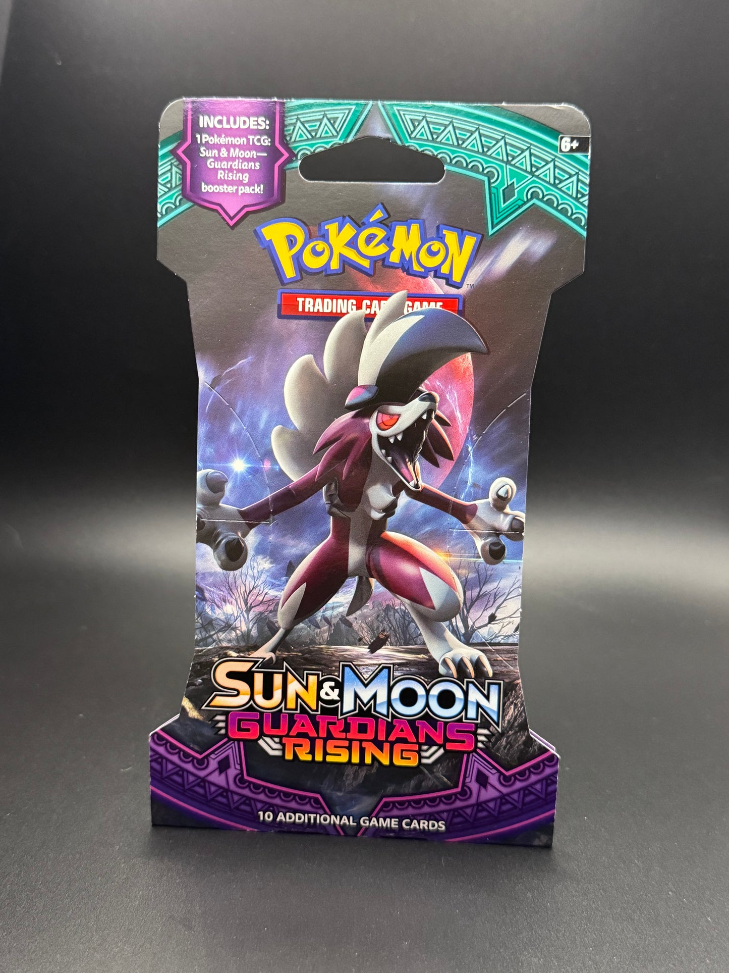 SM Guardians Rising Blister pack (Sealed) Lycanroc Artwork