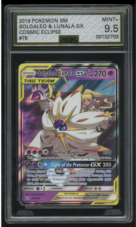 AGS 9.5 Solgaleo & Lunala GX