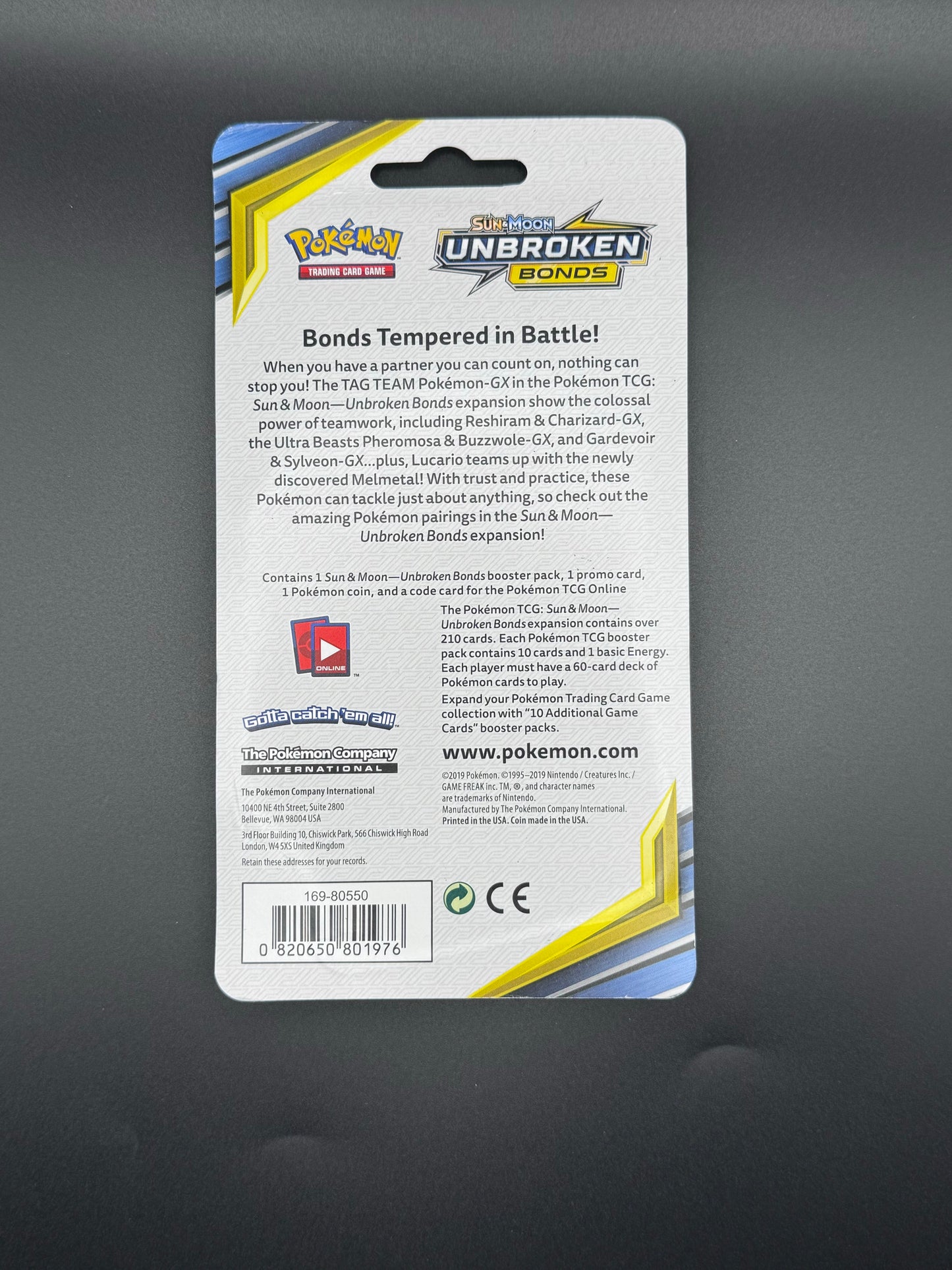 Unbroken Bonds Eevee Check Lane Blister Booster Pack (Sealed)