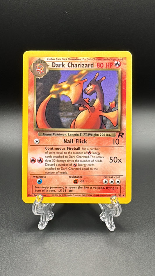 Team Rocket Unlimited Dark Charizard (Non Holographic)