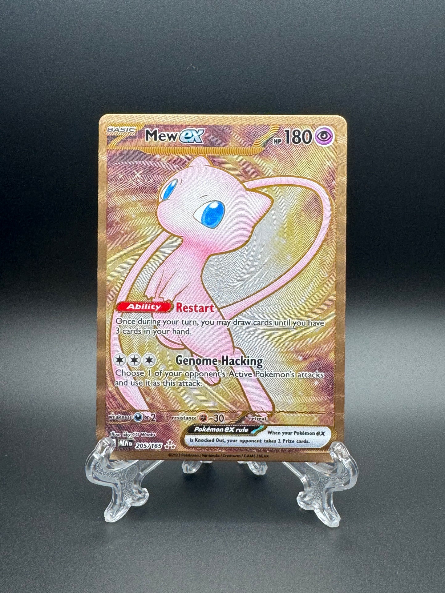 Mew EX (Metal card)