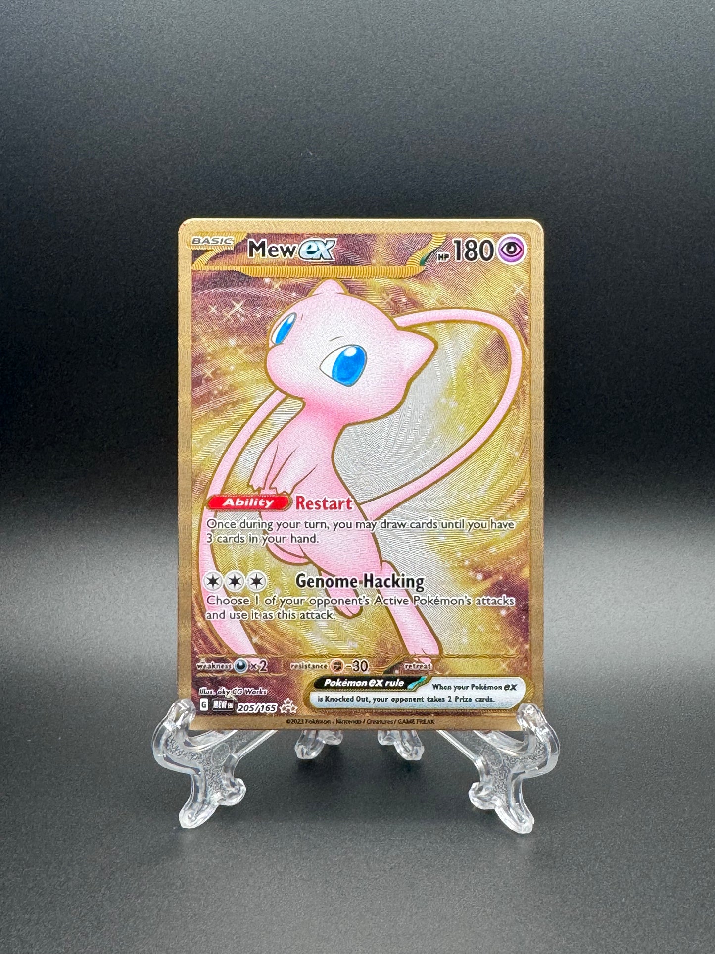 Mew EX (Metal Card)