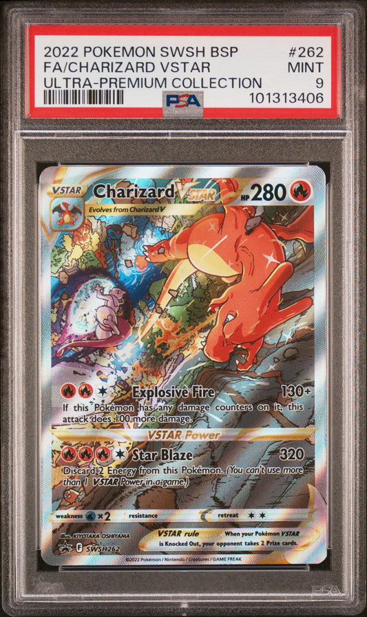 PSA 9 Charizard VSTAR SWSH262 Promo